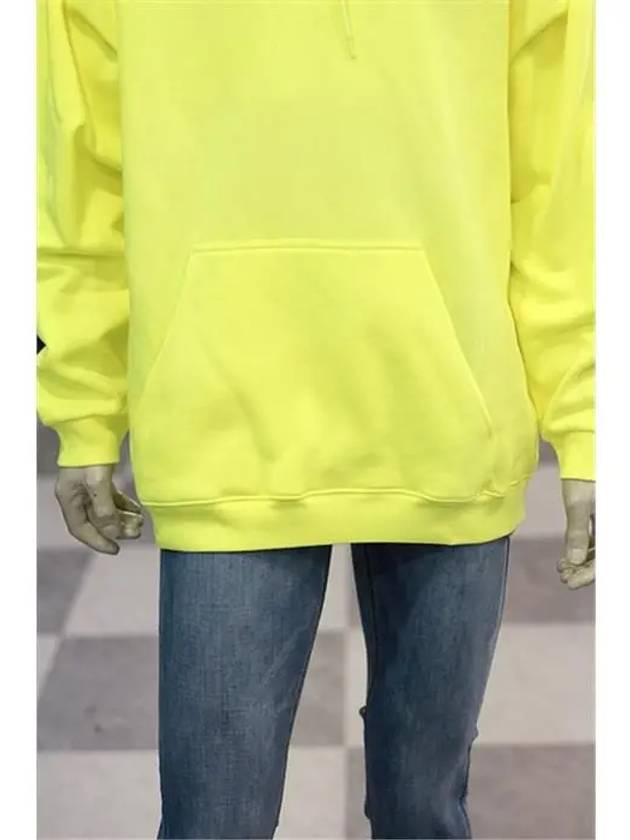 Men's Political Wave Logo Hoodie Neon - BALENCIAGA - BALAAN 4