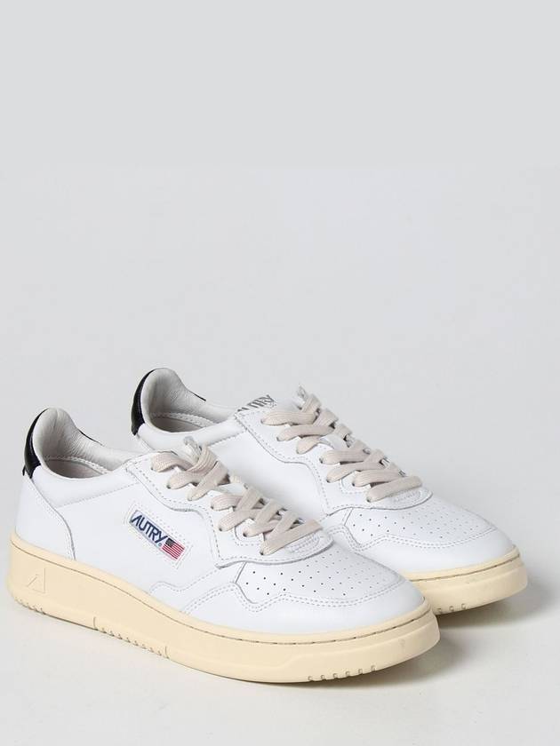 Medalist Goatskin Low Top Sneakers White - AUTRY - BALAAN 4