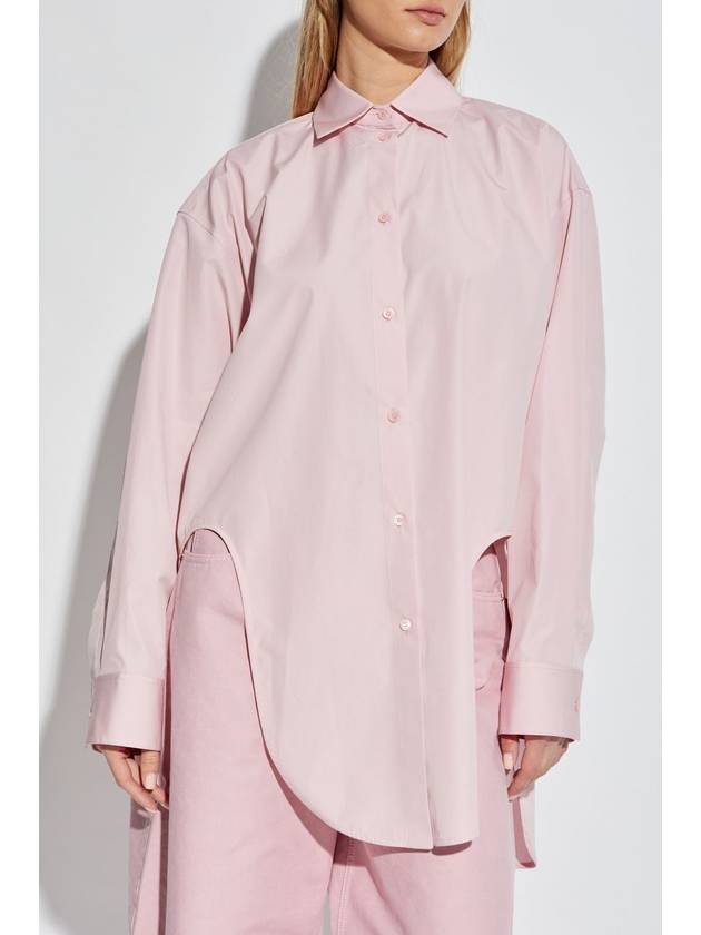 Loewe Cotton Shirt, Women's, Pink - LOEWE - BALAAN 3