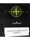 Seamless Tunnel Nylon Down TC Padding Black - STONE ISLAND - BALAAN 5