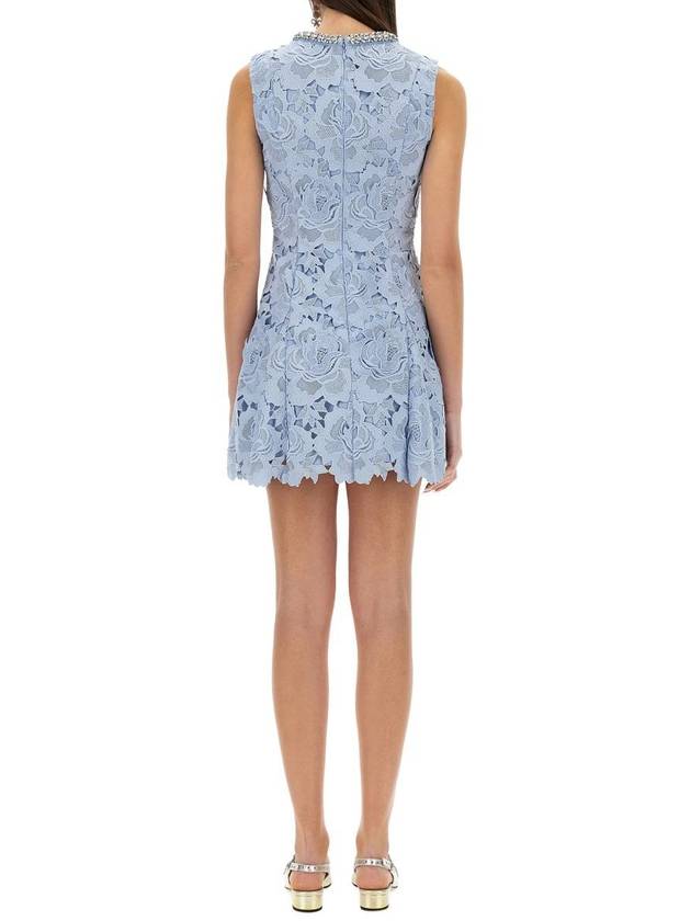 Self-Portrait Floral Lace Mini Dress - SELF PORTRAIT - BALAAN 3