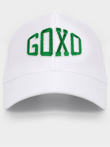 Big logo underfit cap white - GOXO - BALAAN 1