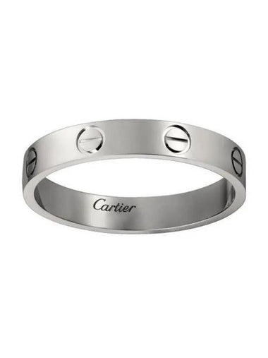 Love Wedding Band Ring White Gold - CARTIER - BALAAN 1