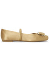 Ferragamo ZINA T LIGHT CAME 0769064 Women s Flat Shoes Foot C - SALVATORE FERRAGAMO - BALAAN 4