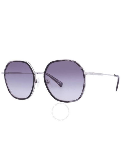 Longchamp Blue Gradient Geometric Ladies Sunglasses LO163S 046 58 - LONGCHAMP - BALAAN 2