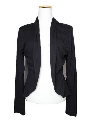 Black pure cotton cardigan 55 - DKNY - BALAAN 1