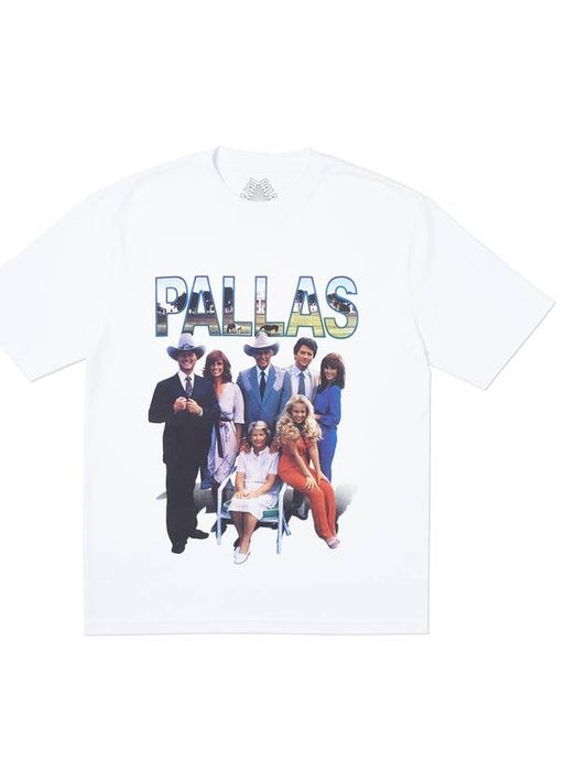 Dallas Club PALLAS Short Sleeve TShirt White - PALACE - BALAAN 1