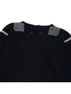 Arm Stitch Wool Knit Top Navy - MAISON MARGIELA - BALAAN 4