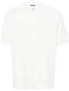 Tacting Piquet Logo Short Sleeve T-Shirt White - CP COMPANY - BALAAN 2