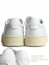 Medalist Leather Low Top Sneakers White - AUTRY - BALAAN 4