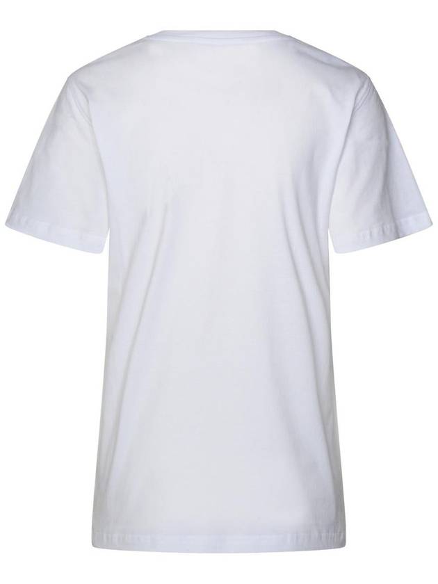 Short Sleeve T-Shirt J070305412001 White - MOSCHINO - BALAAN 4