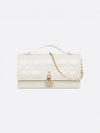 Miss Cannage Lambskin Mini Bag White - DIOR - BALAAN 2