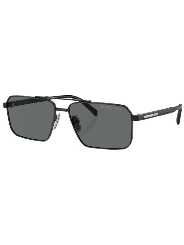 Eyewear Logo Sunglasses Grey Black - PRADA - BALAAN 1