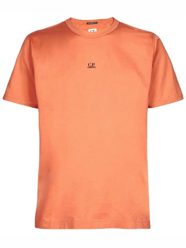 13Th Anniversary Mercerized Short Sleeve T-Shirt Orange - CP COMPANY - BALAAN 3