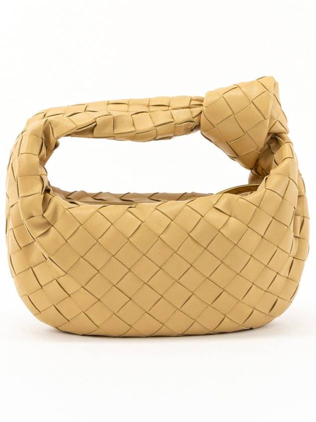 Jodie Intreciato Small Tote Bag Almond - BOTTEGA VENETA - BALAAN 6