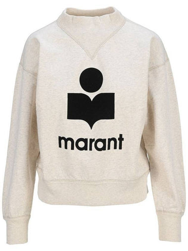 Women's Moby Sweatshirt Ecru - ISABEL MARANT ETOILE - BALAAN 1