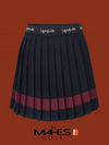 Skirt Shorts Orange Label Royal Burgundy Banded Pleated Skirt GKW9144 - MAHES - BALAAN 1