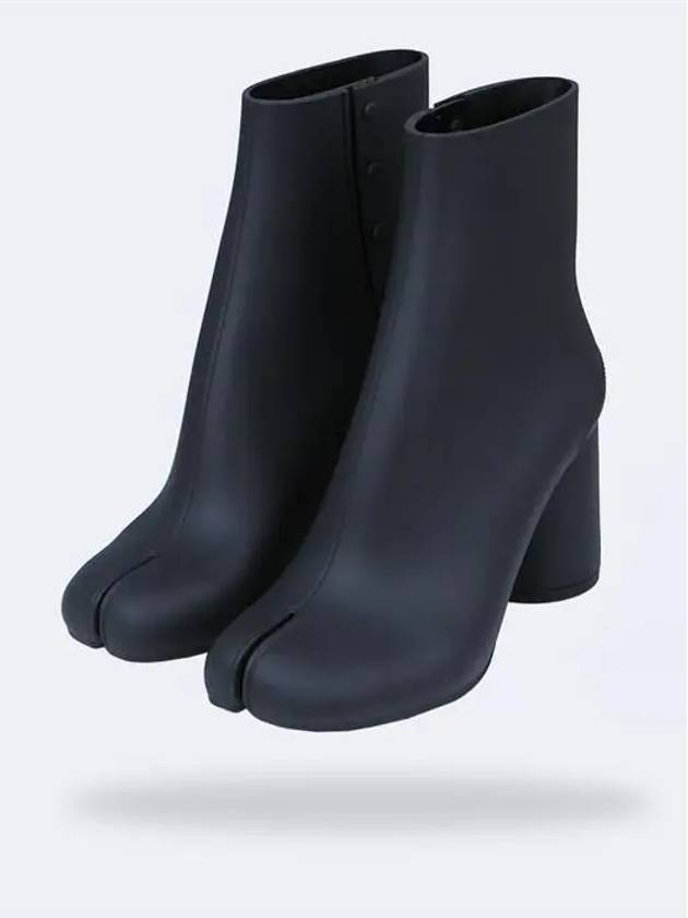 Tabi Rubber Ankle Boots Black - MAISON MARGIELA - BALAAN 3