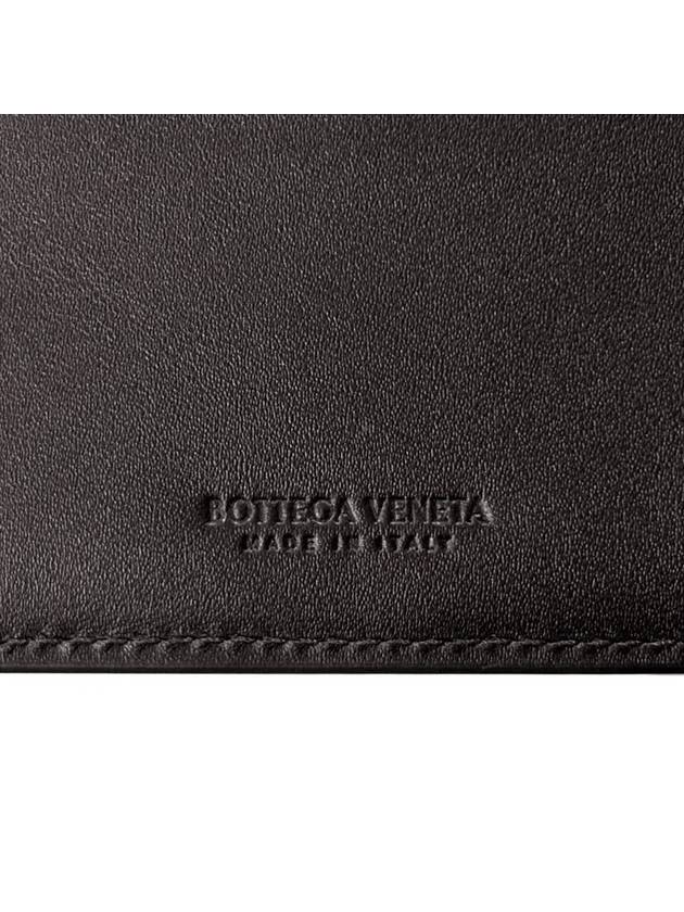 Men's Intrecciato Half Wallet Brown - BOTTEGA VENETA - BALAAN 7