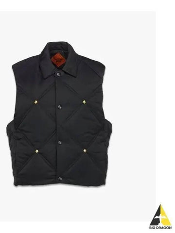 Recycled Nylon Stud Vest MHVESMM01BK - MCM - BALAAN 1