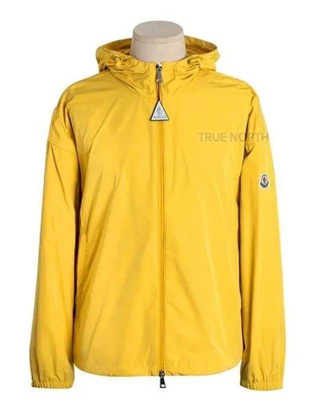 Men s 1A00119 54A91 142 TYK Hooded Rain Jacket Jumper Yellow 1060537 - MONCLER - BALAAN 1