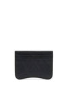 The Seal Card Wallet Black - ALEXANDER MCQUEEN - BALAAN 3