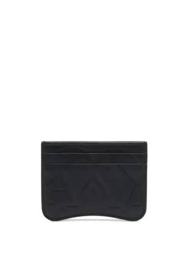 The Seal Card Wallet Black - ALEXANDER MCQUEEN - BALAAN 3