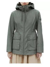 Leandro Parka Sage Green - MONCLER - BALAAN 3