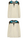 Turquoise Wing Long Sleeve T-Shirt Beige - MARCELO BURLON - BALAAN 6