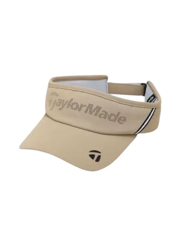 Men's Logo Point Sun Visor Beige - TAYLORMADE - BALAAN 1