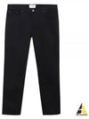 Men's Slim Fit Straight Pants Black - AMI - BALAAN 2