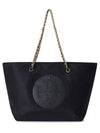 Ella Chain Tote Bag Black - TORY BURCH - BALAAN 2