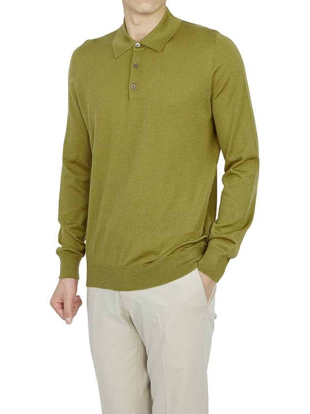 Knit PK Shirt Green - JOHNSTONS OF ELGIN - BALAAN 6