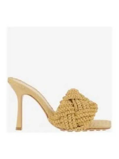 Lido Intrecciato Raffia Mule Beige - BOTTEGA VENETA - BALAAN 2