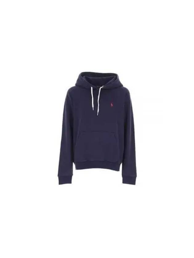 Embroidered Logo Pony Hoodie Navy - POLO RALPH LAUREN - BALAAN 2