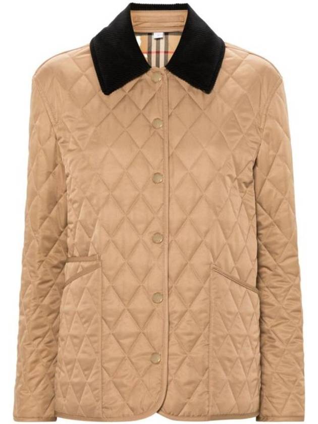 Quilted Jacket Brown - BURBERRY - BALAAN 2