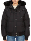 Cloud Padded Bomber Jacket Black - MOOSE KNUCKLES - BALAAN 5