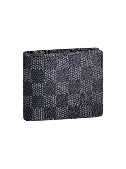 Slender Damier Half Wallet Grey - LOUIS VUITTON - BALAAN 2