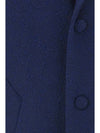 Breasted Single Coat Navy - AMI - BALAAN 4