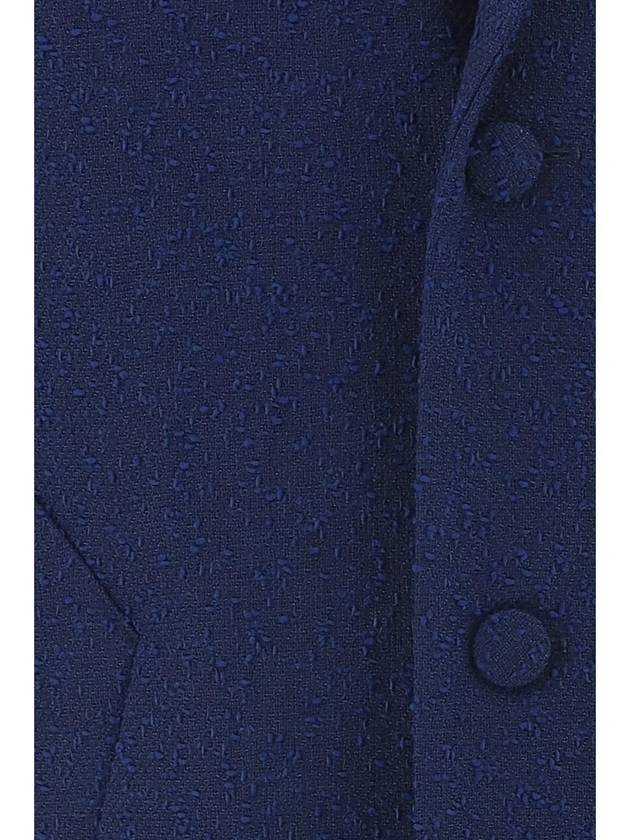 Breasted Single Coat Navy - AMI - BALAAN 4