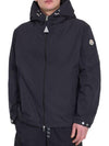 Traversier Hooded Jacket Black - MONCLER - BALAAN 3