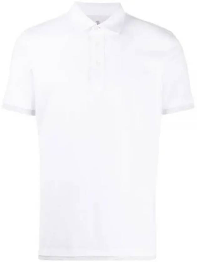 23 fw White Cotton Polo Shirt M0T613966CW787 B0480738901 - BRUNELLO CUCINELLI - BALAAN.