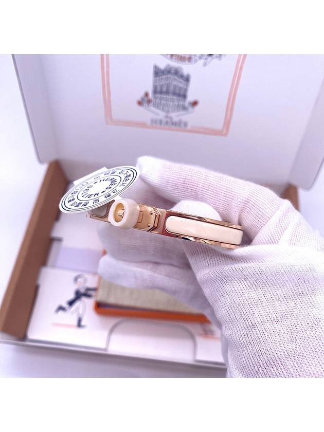 Mini Click Kelly Bracelet Rose Gold - HERMES - BALAAN 6