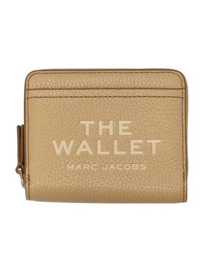 The Leather Mini Compact Half Wallet Camel - MARC JACOBS - BALAAN 2