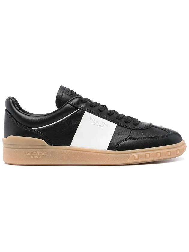 Up Village Low Top Sneakers Black - VALENTINO - BALAAN 3