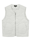 Recycled nylon liner vest 115643 BONE - STUSSY - BALAAN 1