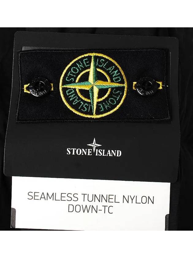 Seamless Tunnel Nylon Down Padding Black - STONE ISLAND - BALAAN 5