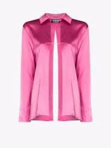 Jacquemus La Chemise Notte Shirt Pink 213SH1031000430SS23 1016042 - JACQUEMUS - BALAAN 1