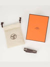 Mini Pop H Pendant Necklace Rose Gold - HERMES - BALAAN 3