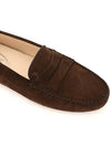 Gommino Suede Driving Shoes Brown - TOD'S - BALAAN 3